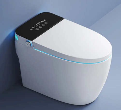 Унитаз Ceruttispa EZIO Smart CT11168 с дистанционным управлением (680x400x470), напольный, белый от магазина Vanna-Vanna.ru!