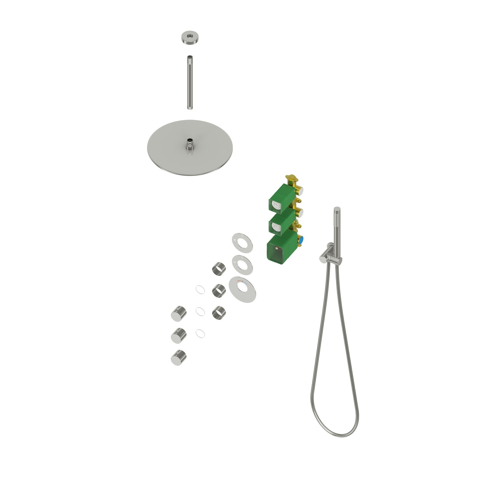 Душевая система встроенная с термостатом Timo Saona SX-2399/00SM хром