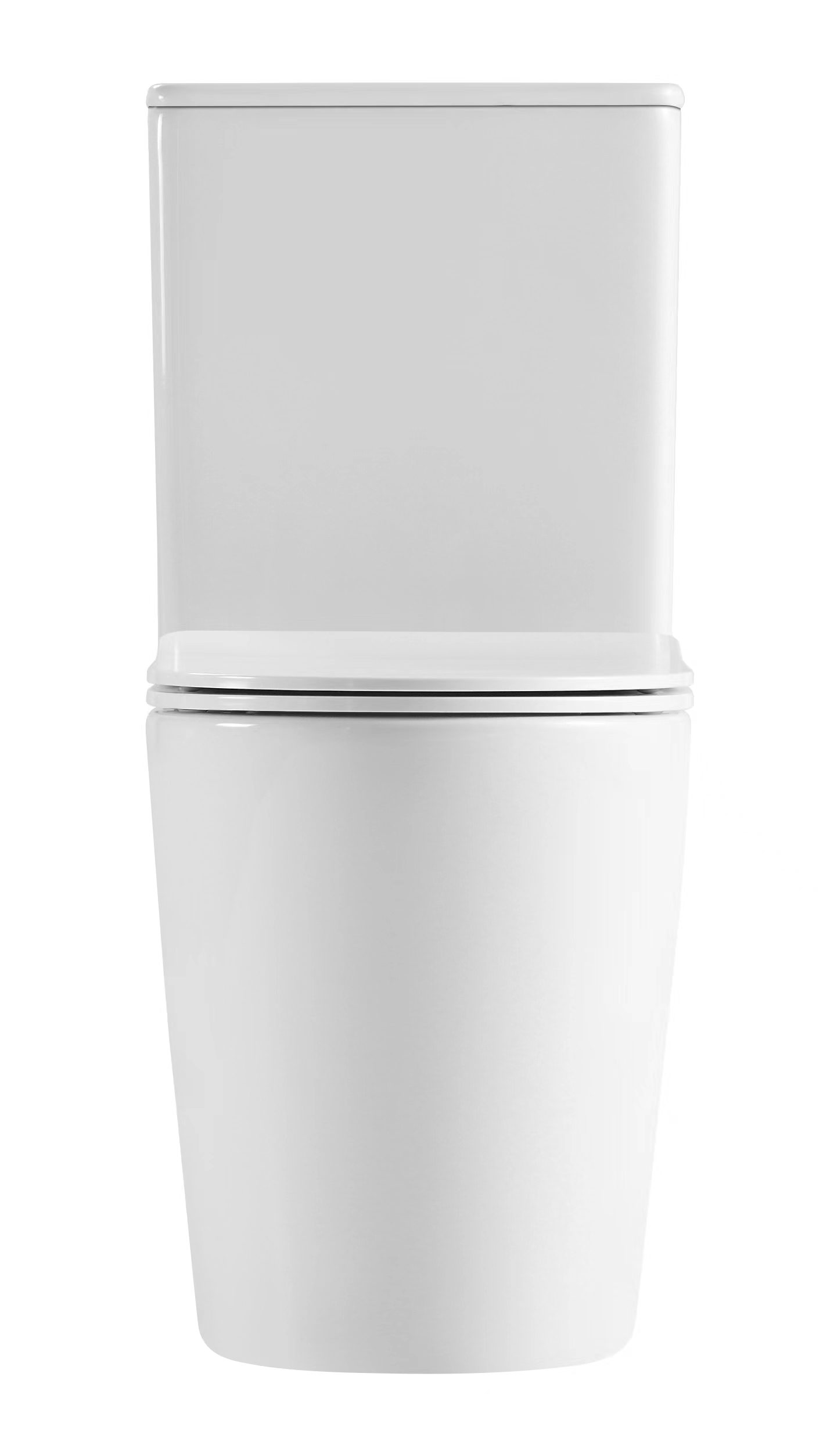 Унитаз SantiLine SL-5026 напольный, безободковый, торнадо, белый