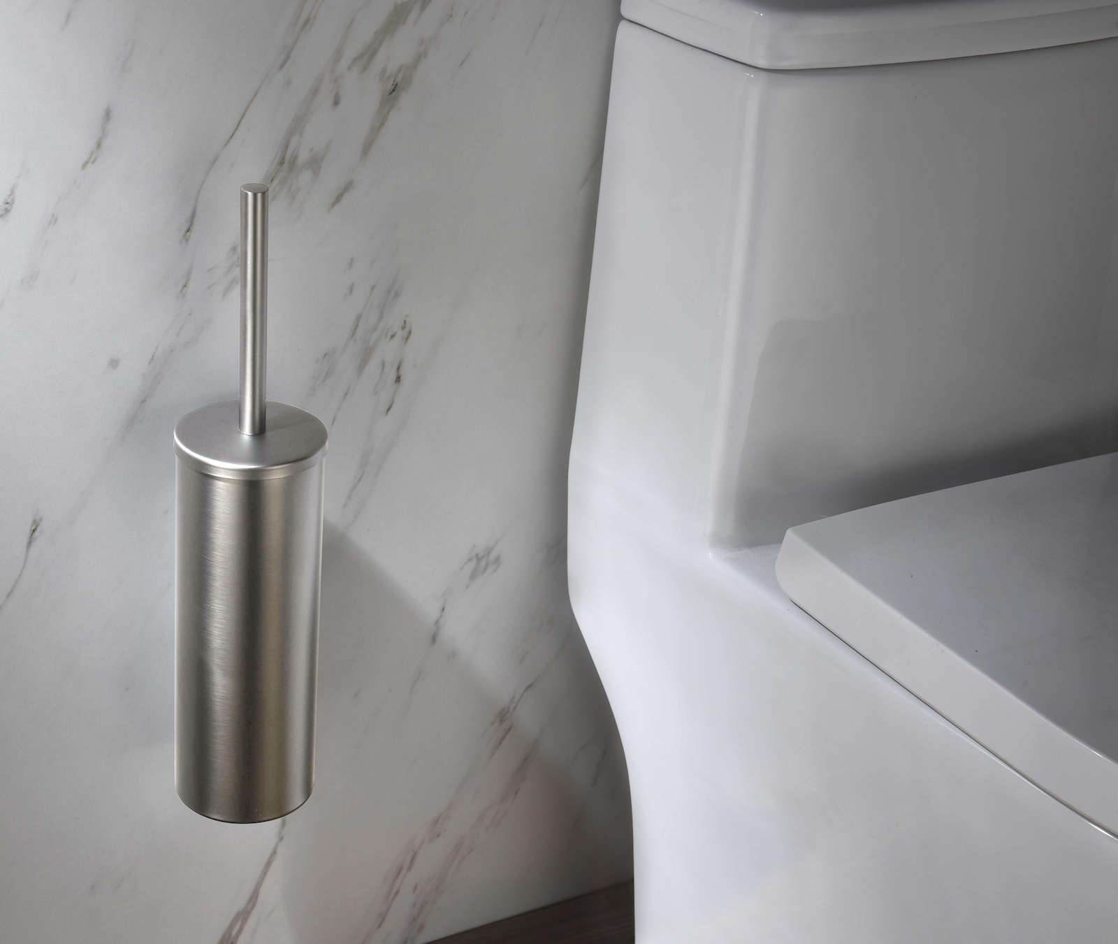 Щетка для туалета настенно-напольная Timo Saona 13161/13 никель