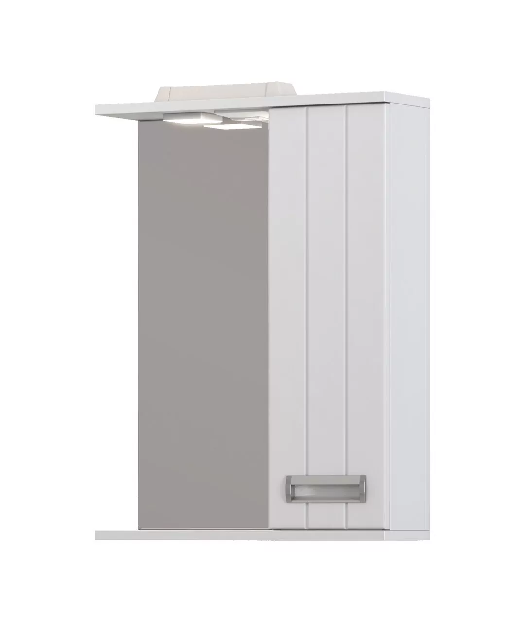 Зеркало со шкафчиком Vigo Diana 50 R свет, белый