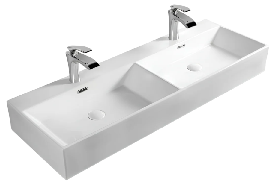 Раковина SantiLine SL-2114 накладная, белая