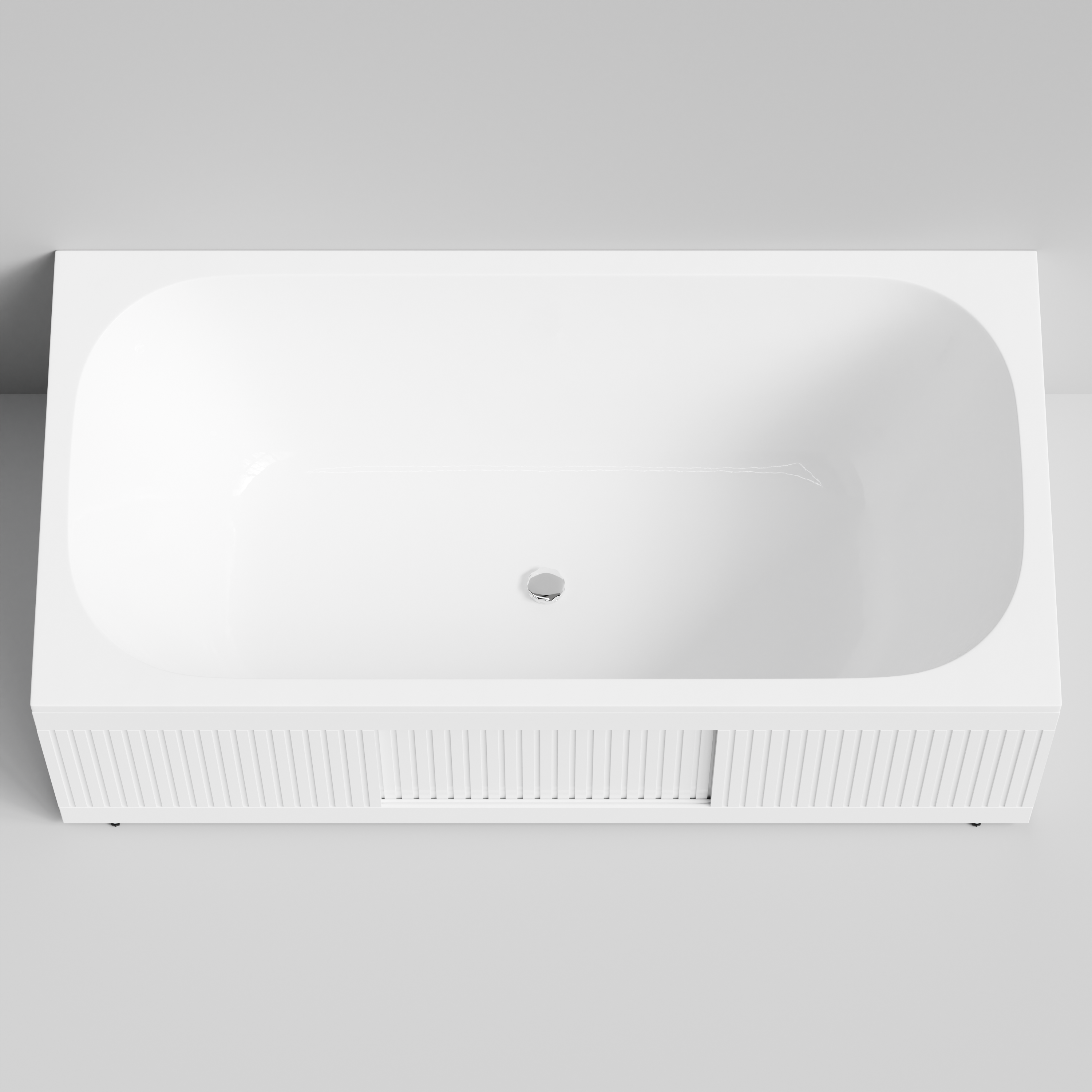 Экран под ванну Vod-ok Тач 170 раздвижной белый + 15 цветов