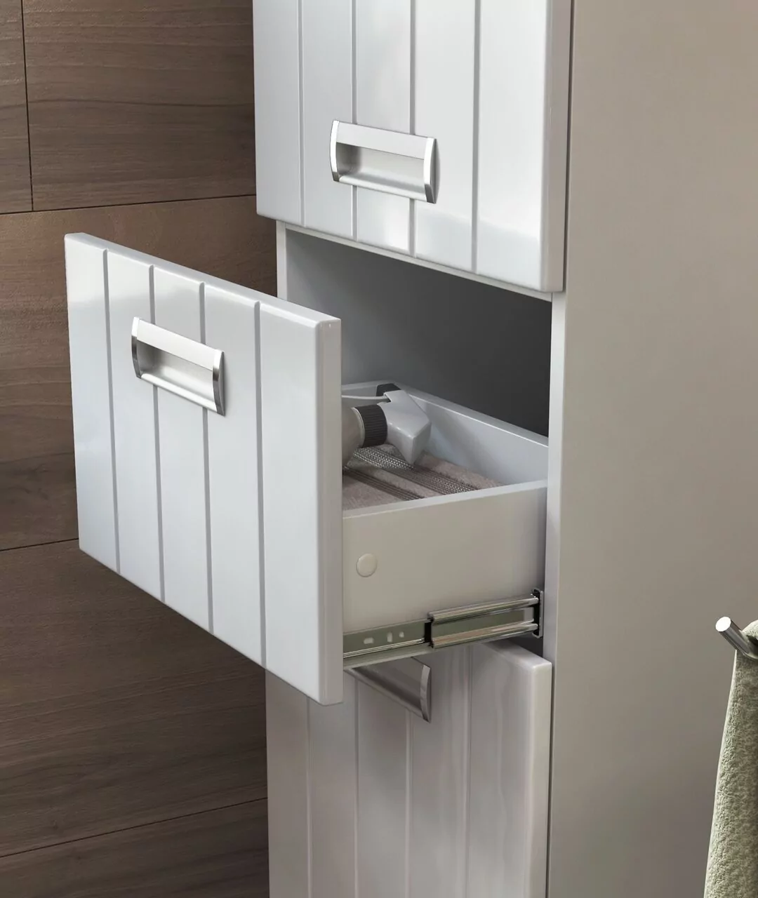 Пенал Vigo Диана 40 L/R напольный, белый от магазина Vanna-Vanna.ru!