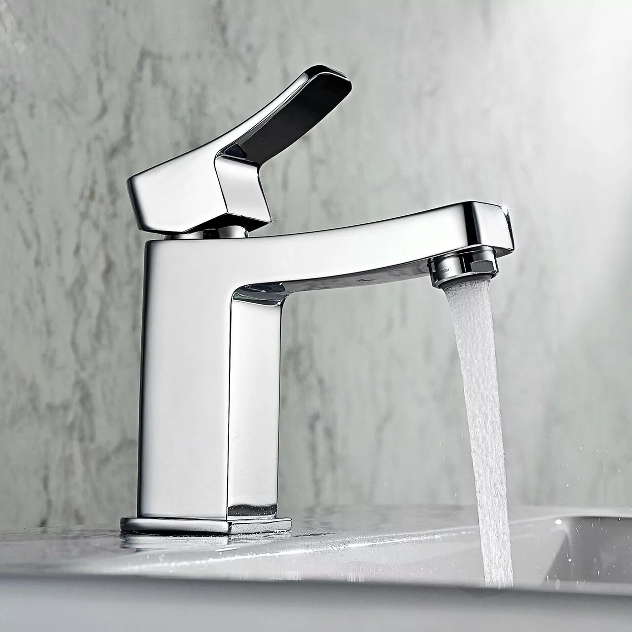 Смеситель для раковины WasserKraft Aller 1064 хром