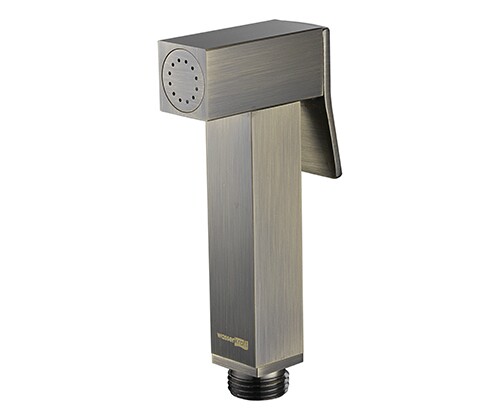 Гигиеническая лейка Wasserkraft A138 с фиксатором, светлая бронза