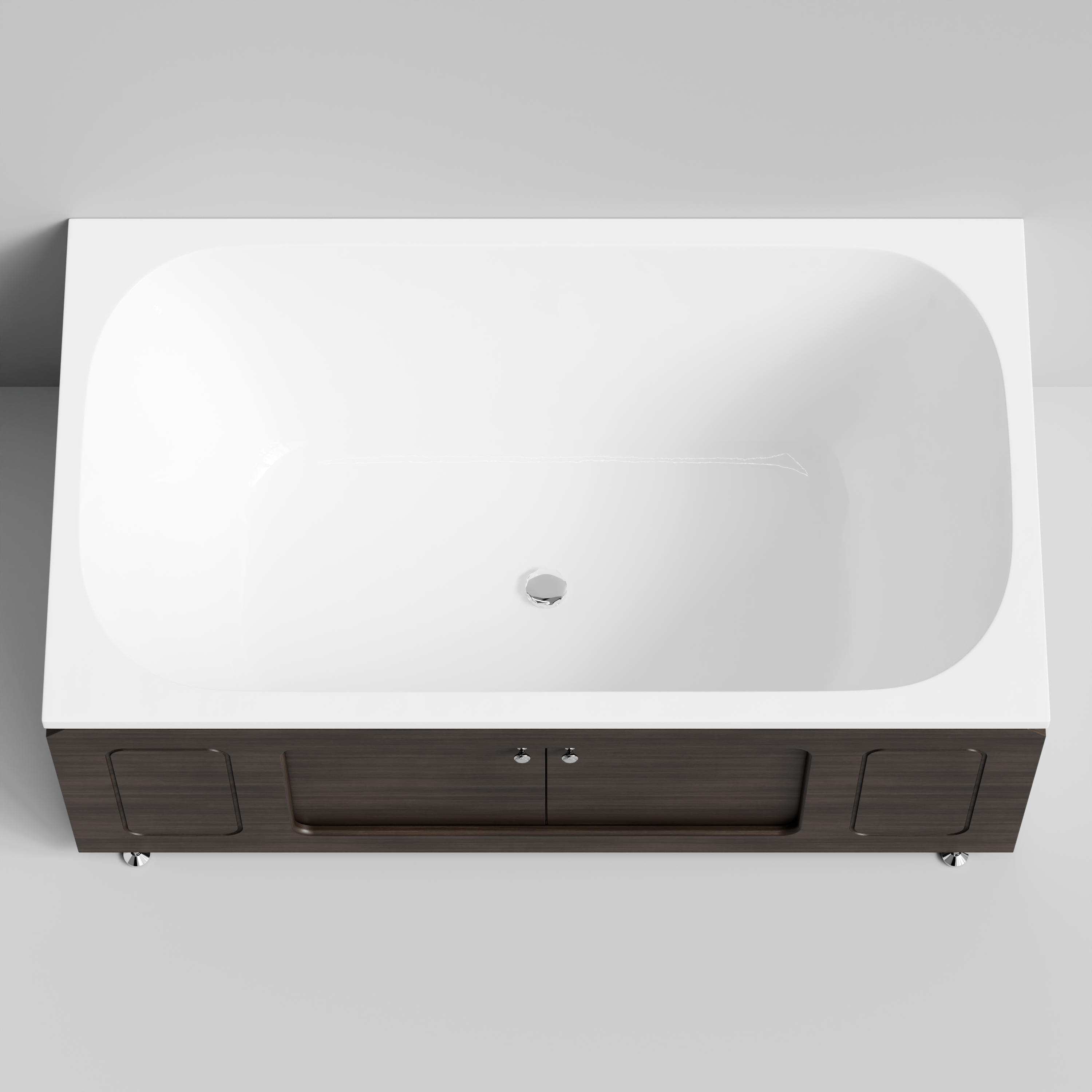 Экран под ванну Vod-ok Лидер 150 раздвижной Палисандр