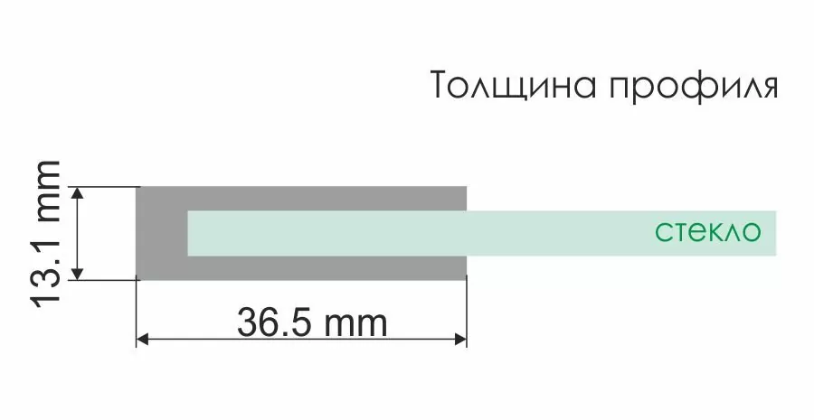 Душевая дверь WasserKraft Vils 56R13 110 в нишу, раздвижная, прозрачное стекло, хром от магазина Vanna-Vanna.ru!