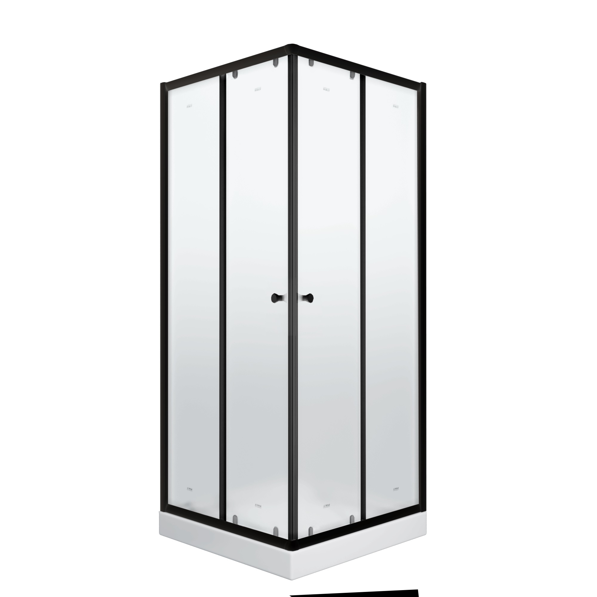 Душевой уголок Parly ZFQ81B с поддоном 80х80