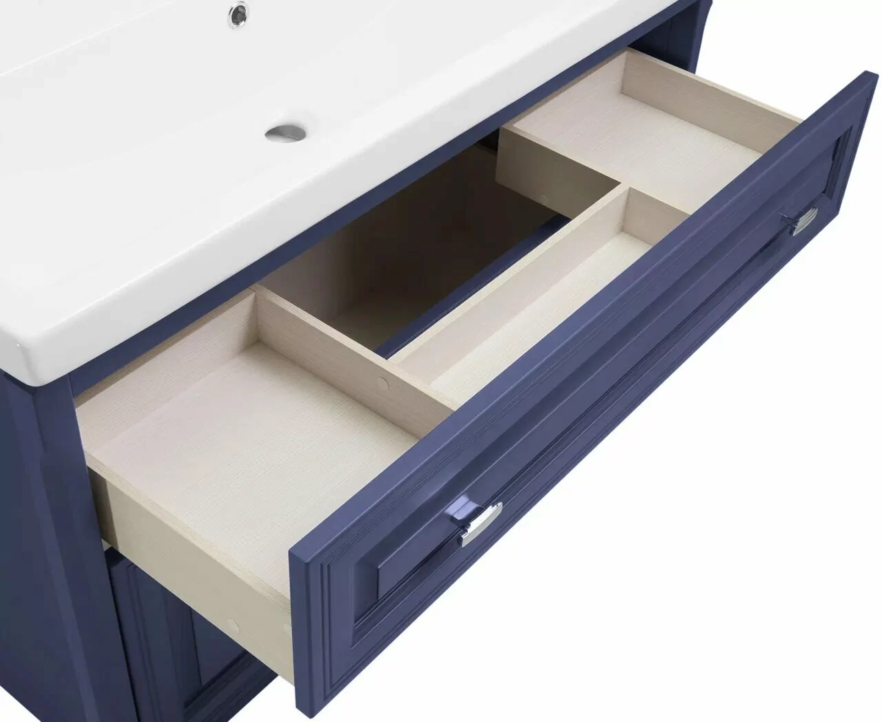 Тумба с раковиной ASB Woodline Кастелло 100 подвесная, пейна от магазина Vanna-Vanna.ru!