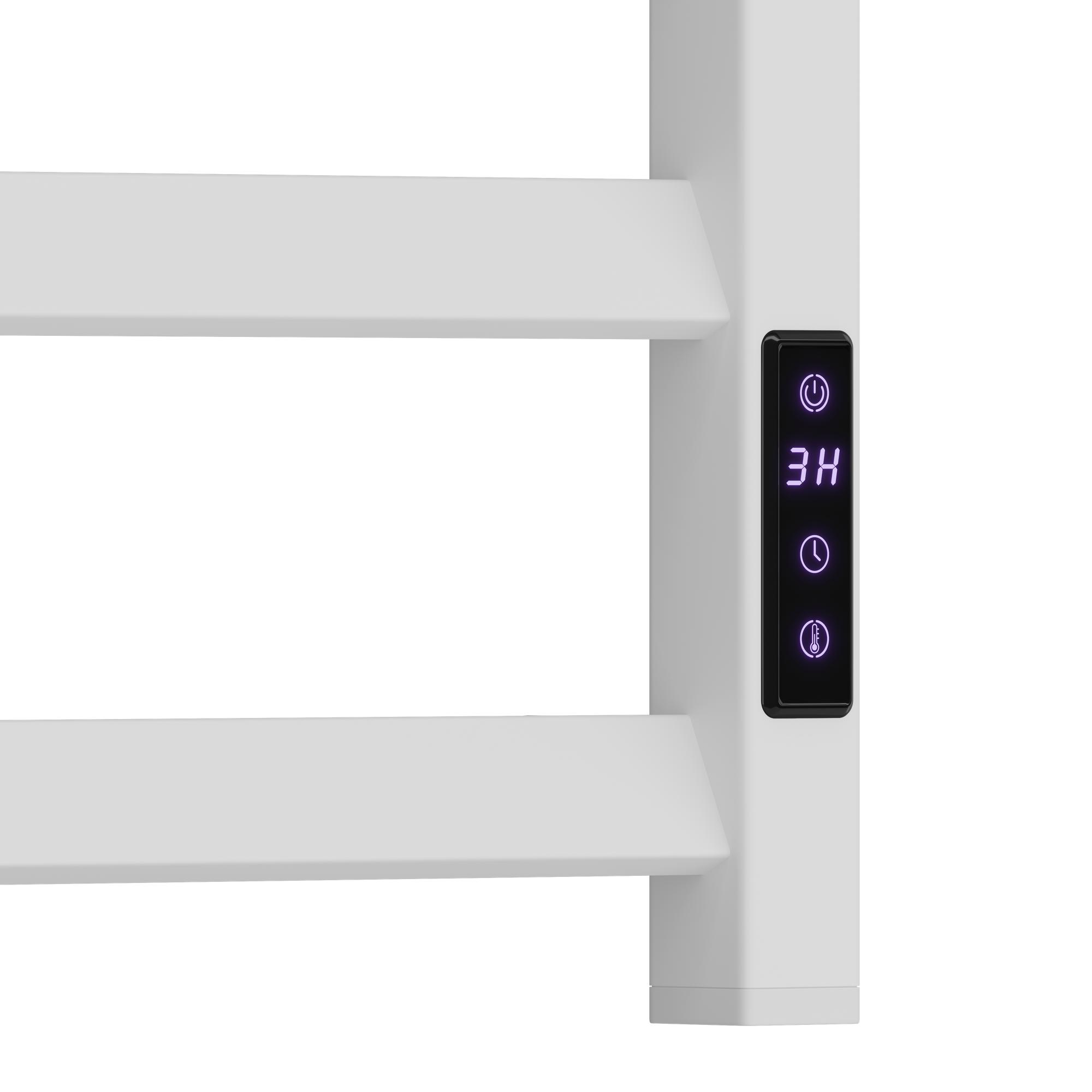 Полотенцесушитель электрический APEXTERMO Galaxy GL00184WM 800x400, белый матовый