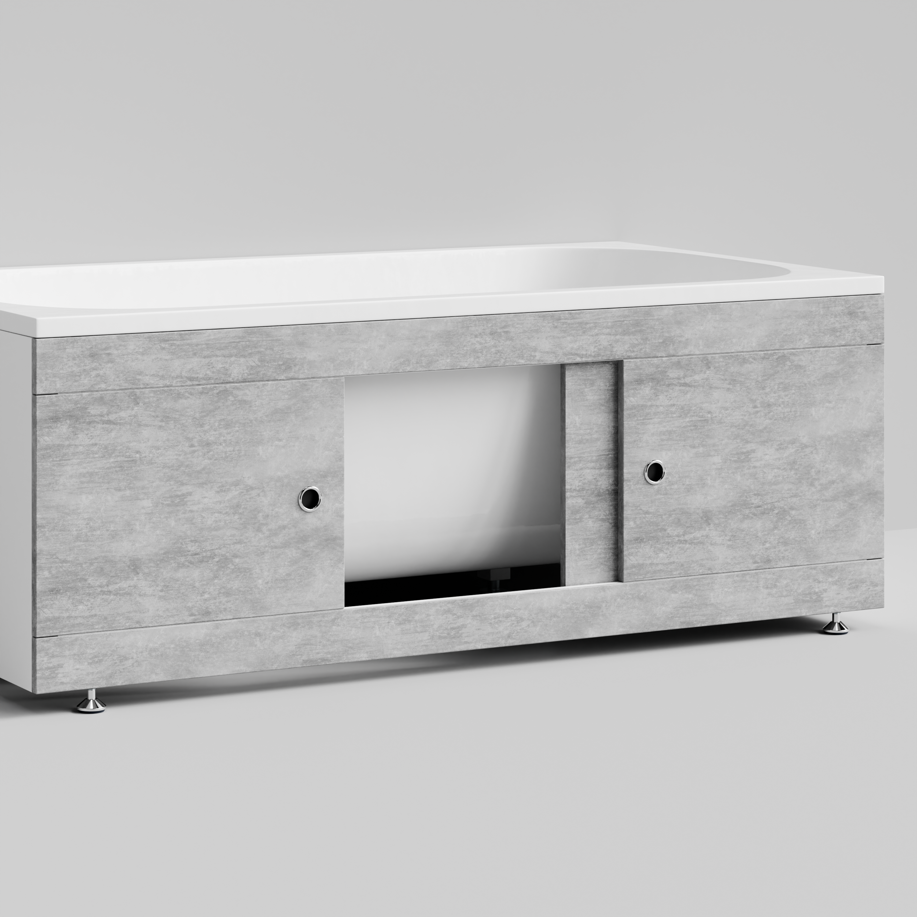 Экран под ванну Vod-ok Купе 150 раздвижной Горный камень