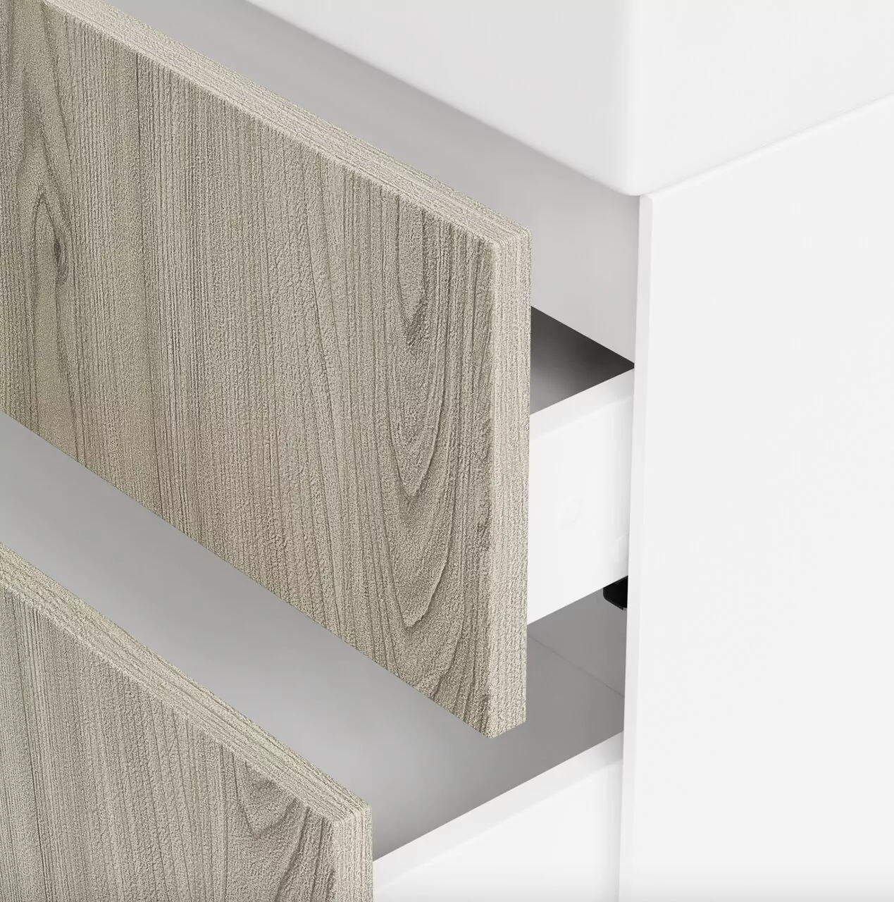 Тумба подвесная Vod-ok Лоренцо 85 с раковиной Stance 85, дуб + 6 цветов