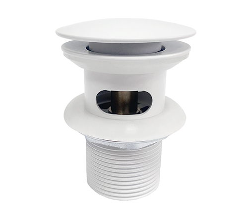 Донный клапан WasserKraft A153 белый Soft-touch