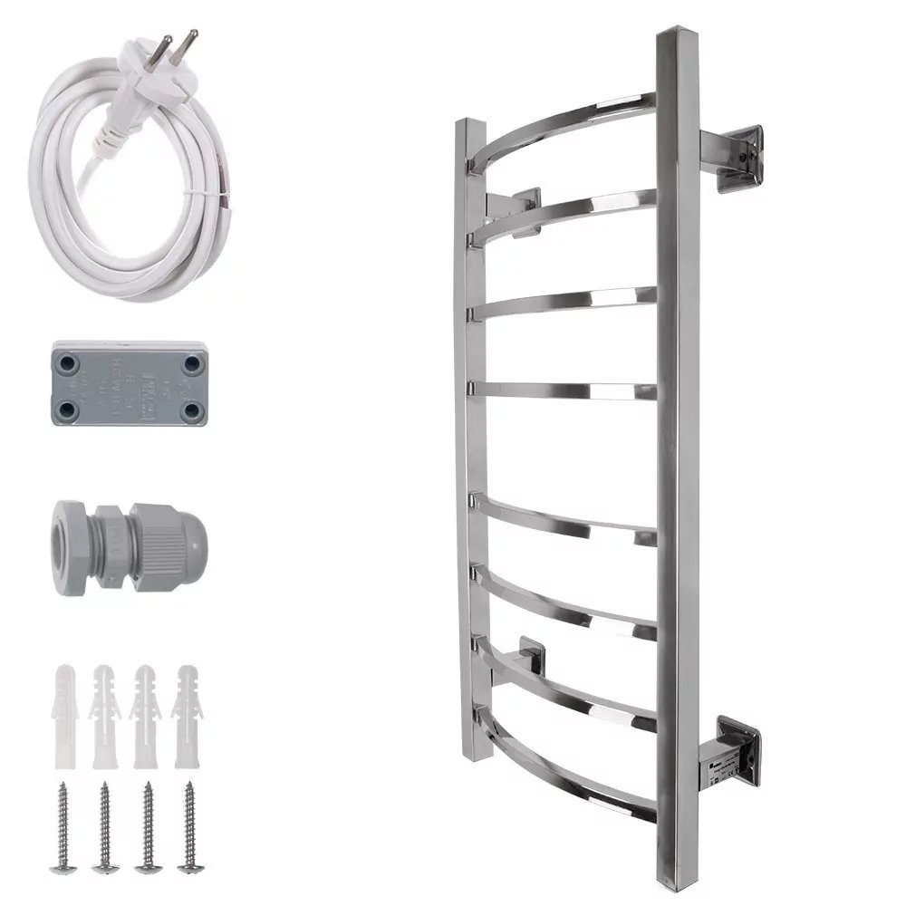 Полотенцесушитель электрический Energy Grand 800x400 хром