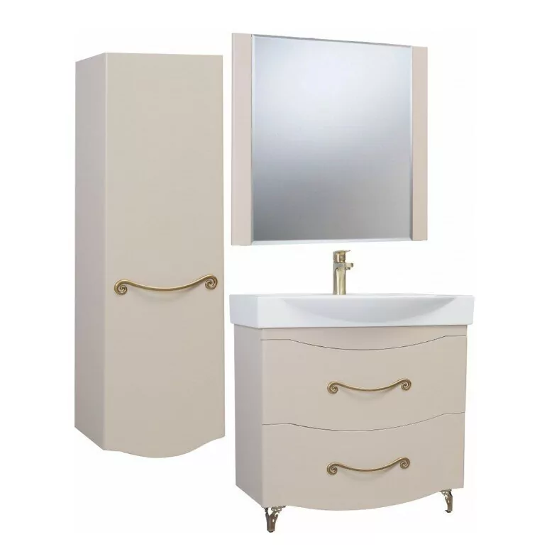 Зеркало Bellezza Сесилия 85 капучино