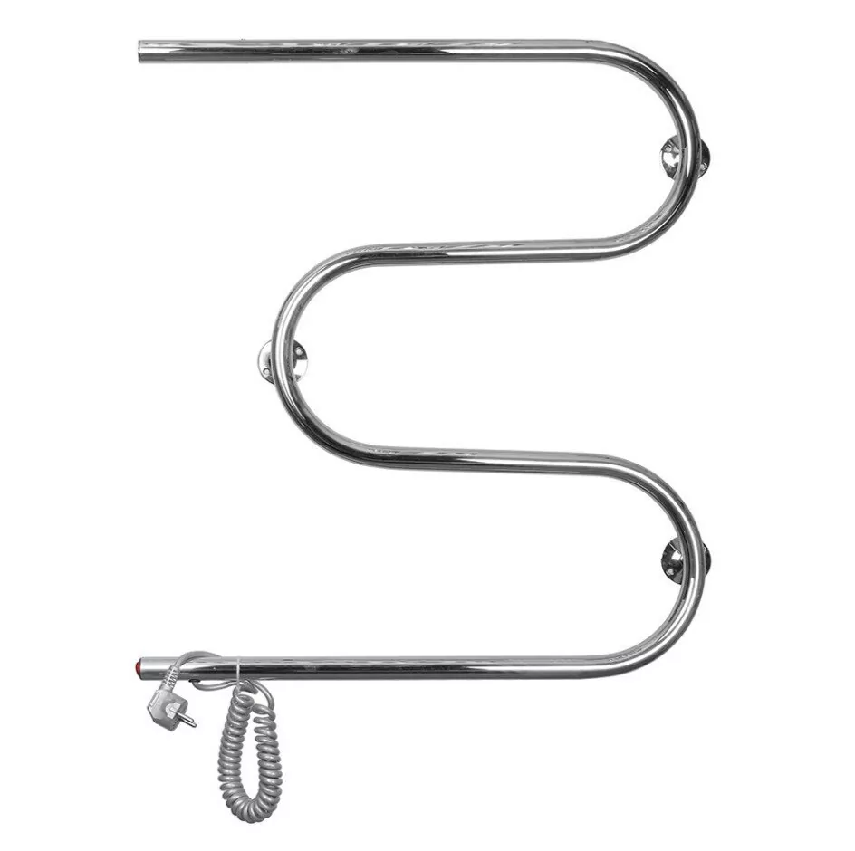 Полотенцесушитель электрический Domoterm 107-25 60х60 L левый, хром