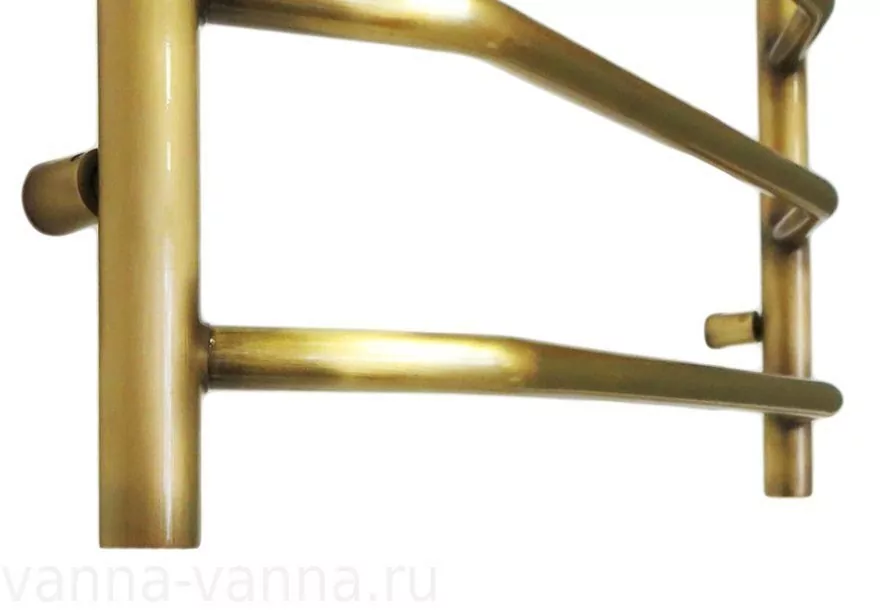 Полотенцесушитель водяной Domoterm Лаура П12 500x985 АБР античная бронза