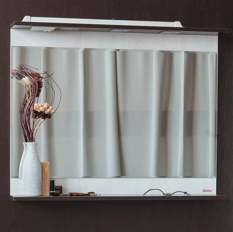 Зеркало Sanflor Толедо 105 свет, северное дерево