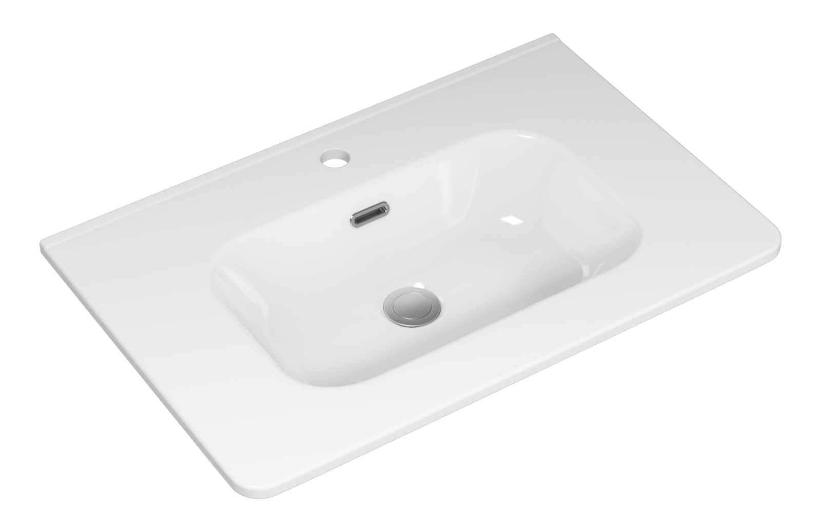 Тумба с раковиной Brevita Risacca Pistachio 70 напольная, фисташковый