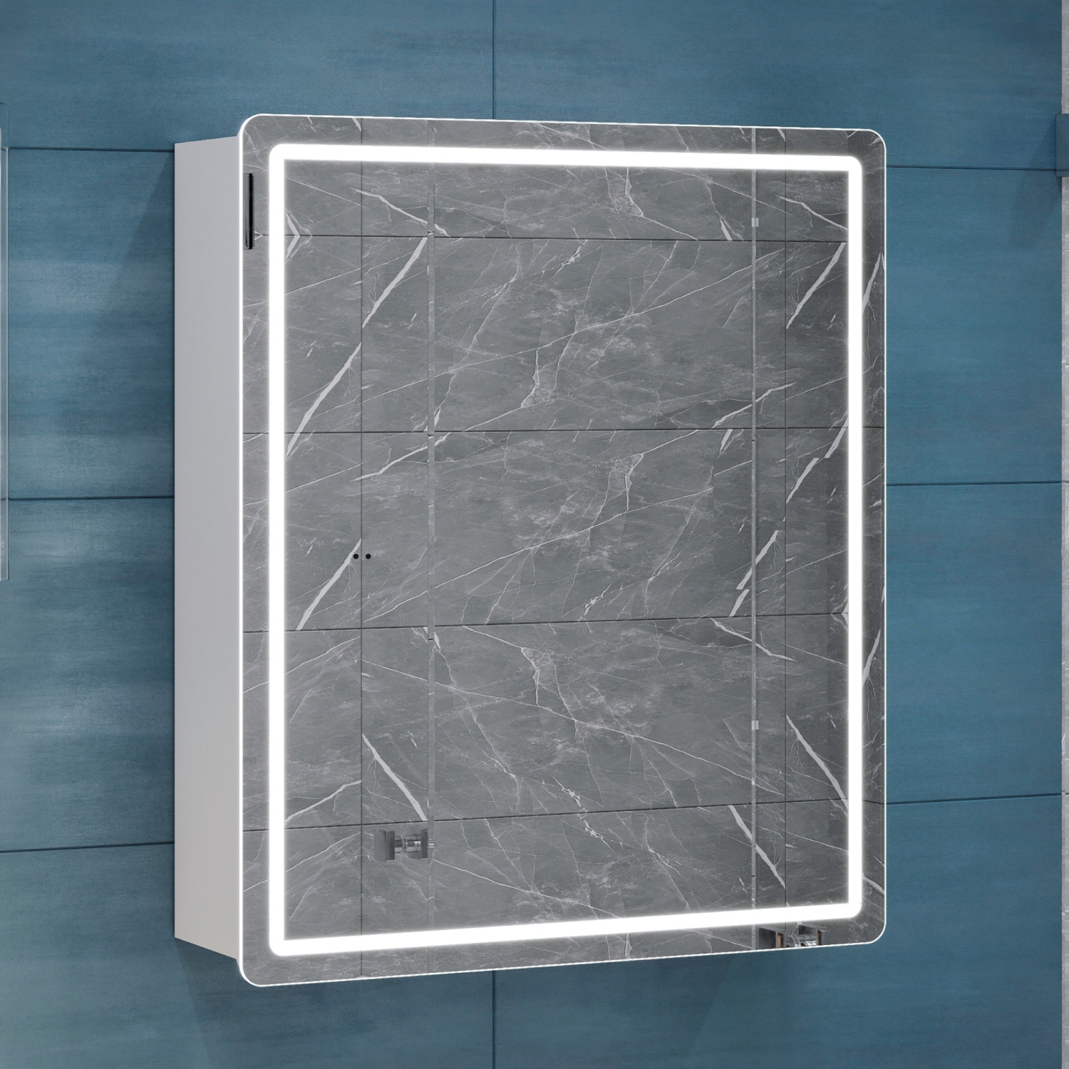 Зеркало Vigo Geometry Comfort 500 свет, сенсор, антизапотевание