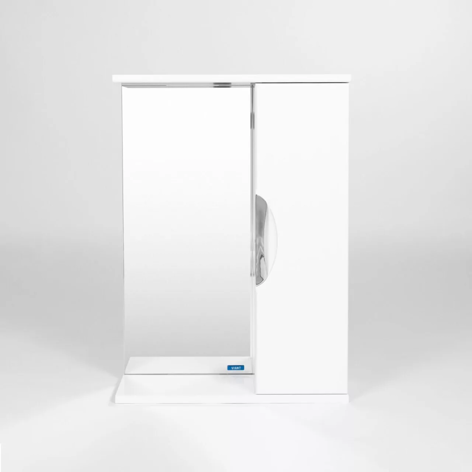 Зеркало со шкафчиком Viant Барселона 50 R белый