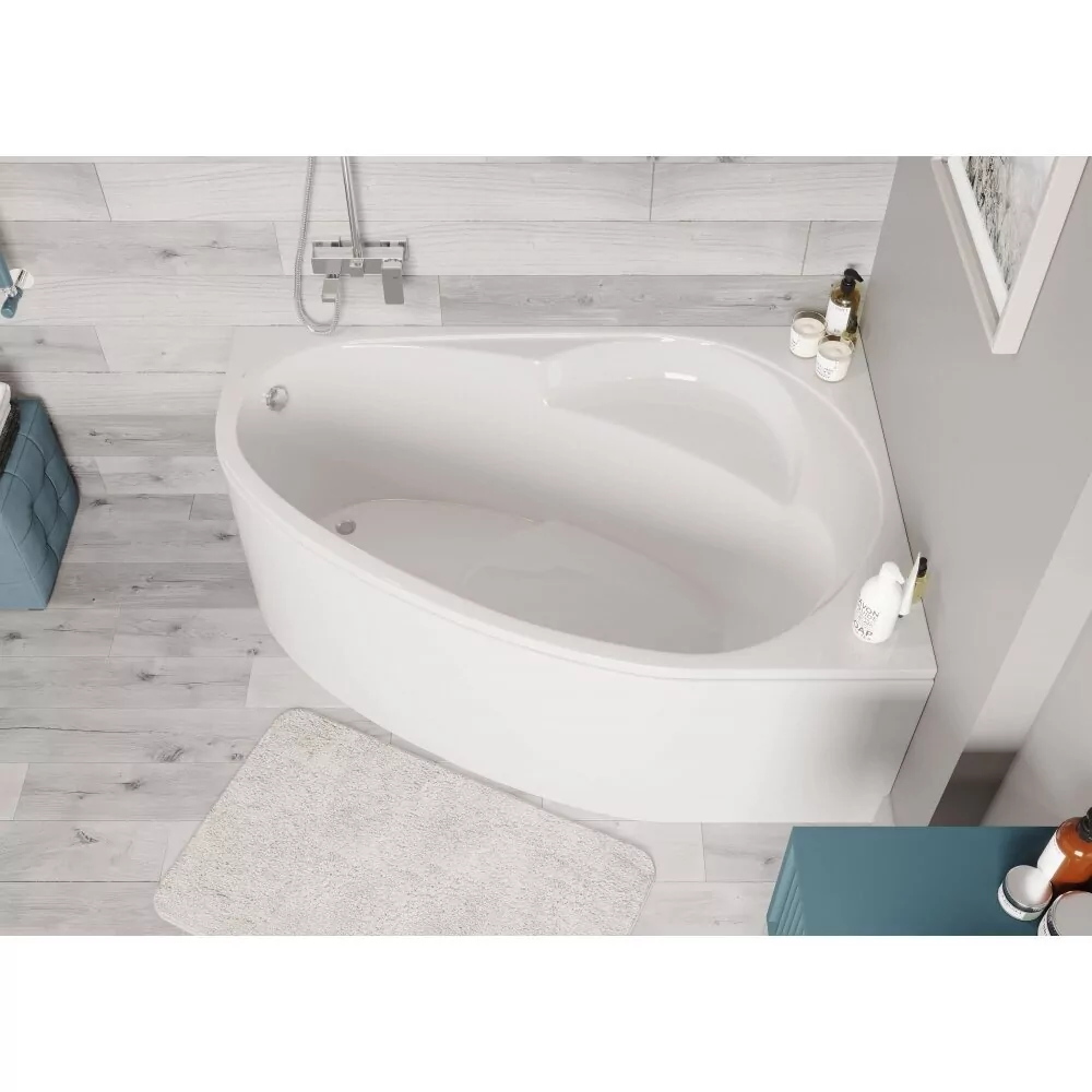 Ванна акриловая VagnerPlast Flora 150x100x43 левая