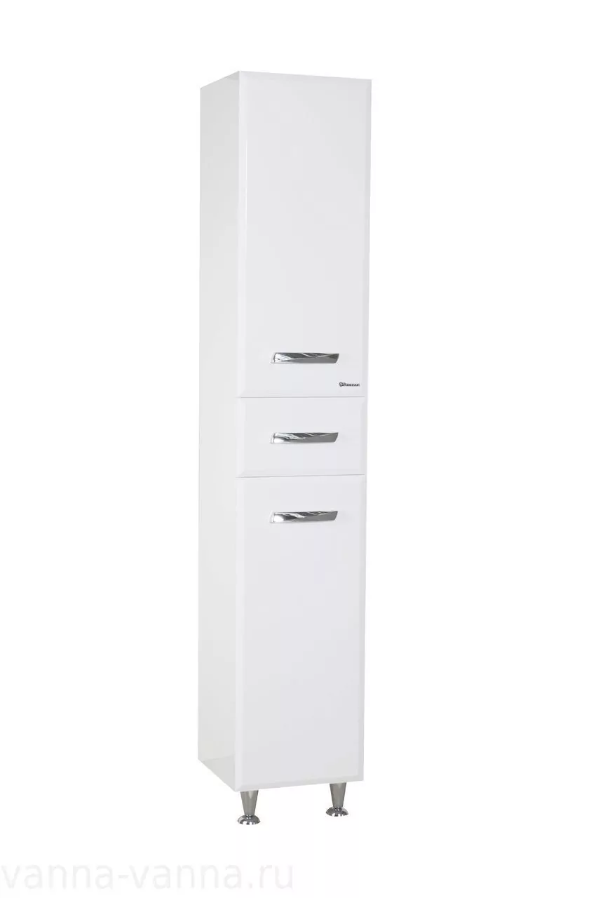 Пенал Bellezza Балтика 35 L/R напольный, белый