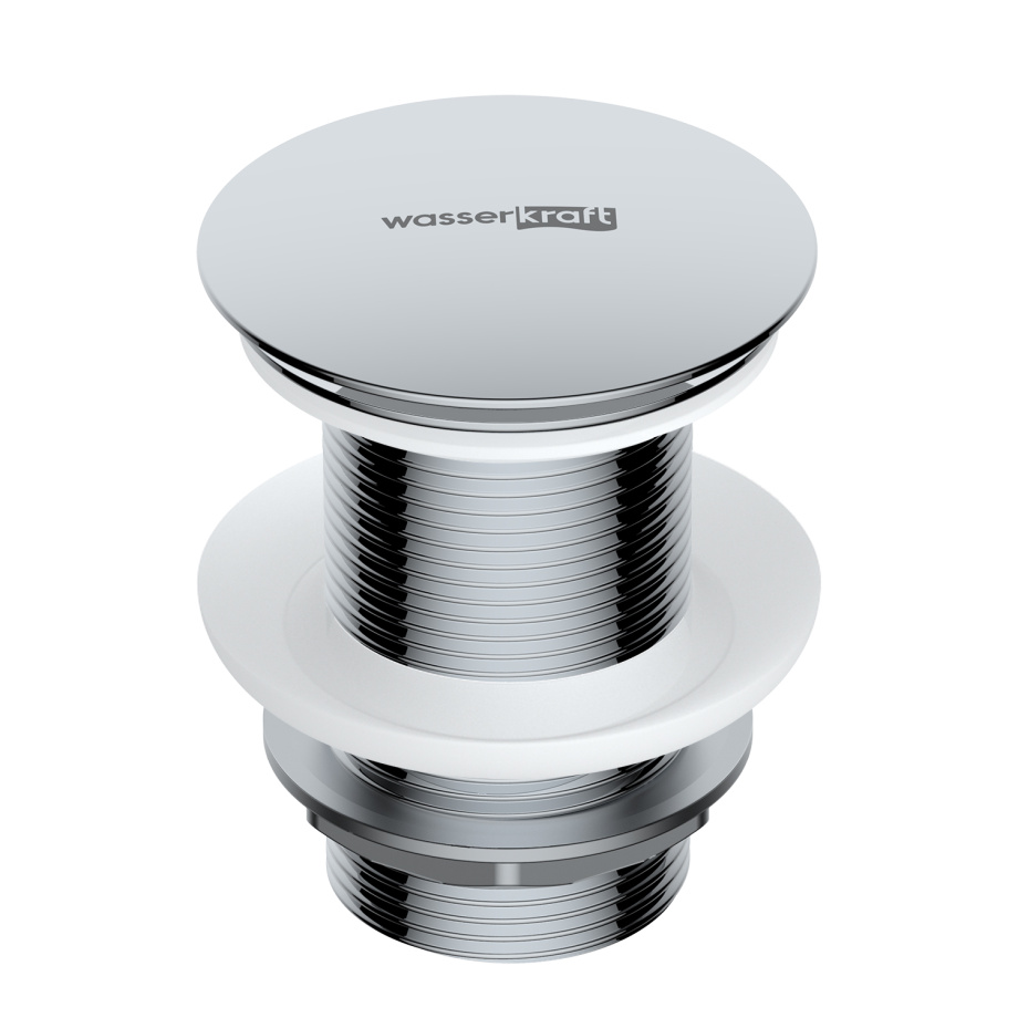 Донный клапан WasserKraft A244 хром