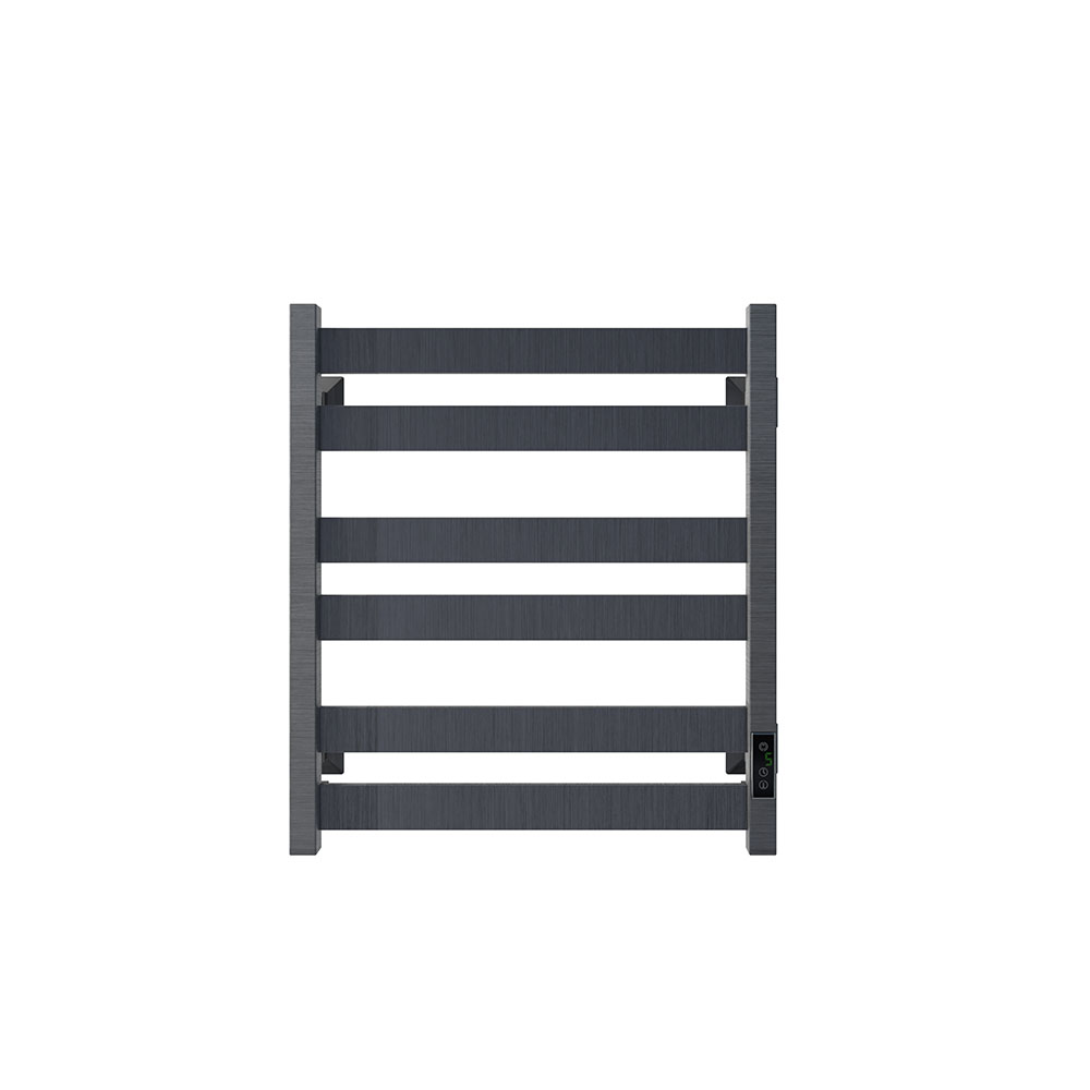 Полотенцесушитель электрический Veconi Piatto P6050GR 500х600, графит брашинг