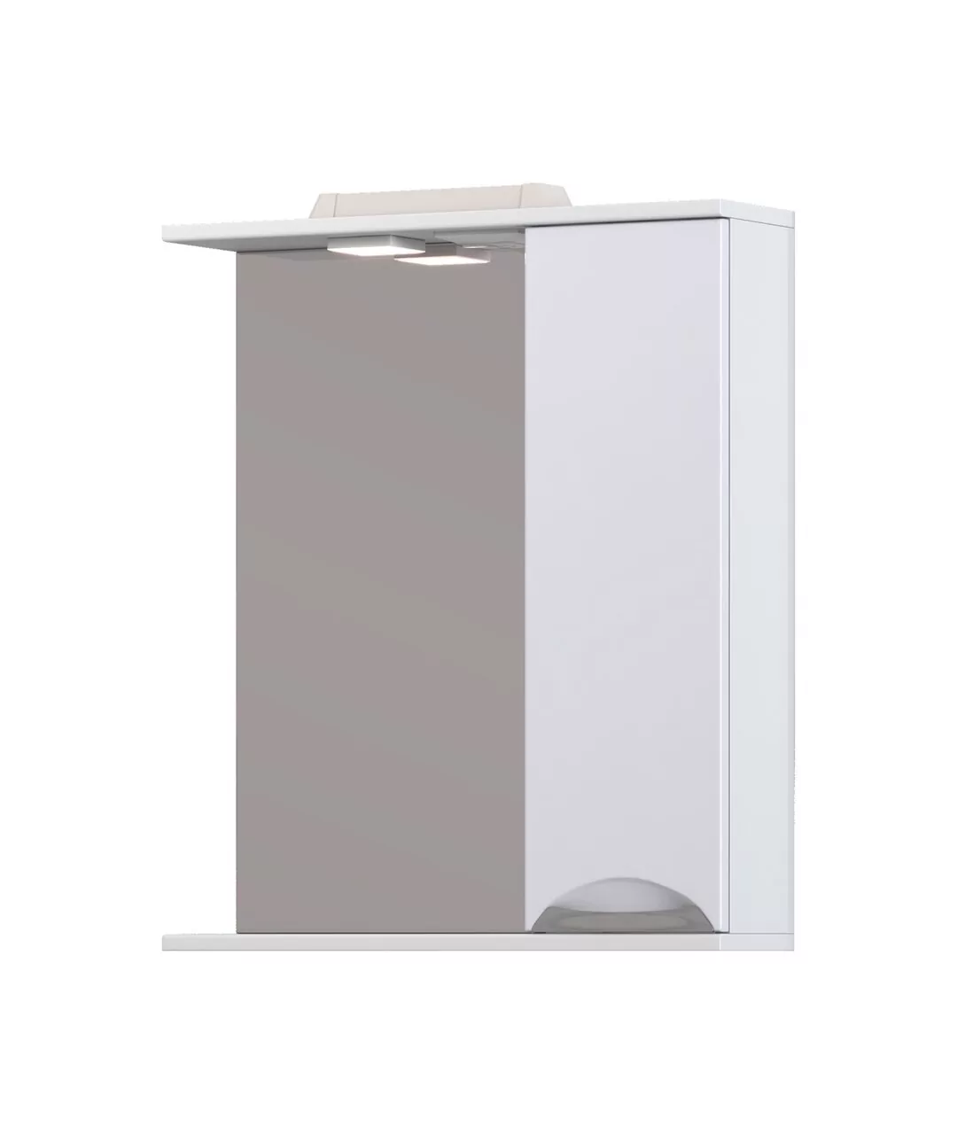 Зеркало со шкафчиком Vigo Callao 60 R, свет, белый