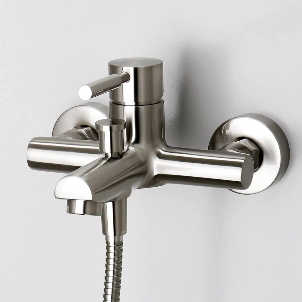 Смеситель для ванны WasserKraft Wern 4201 никель от магазина Vanna-Vanna.ru!