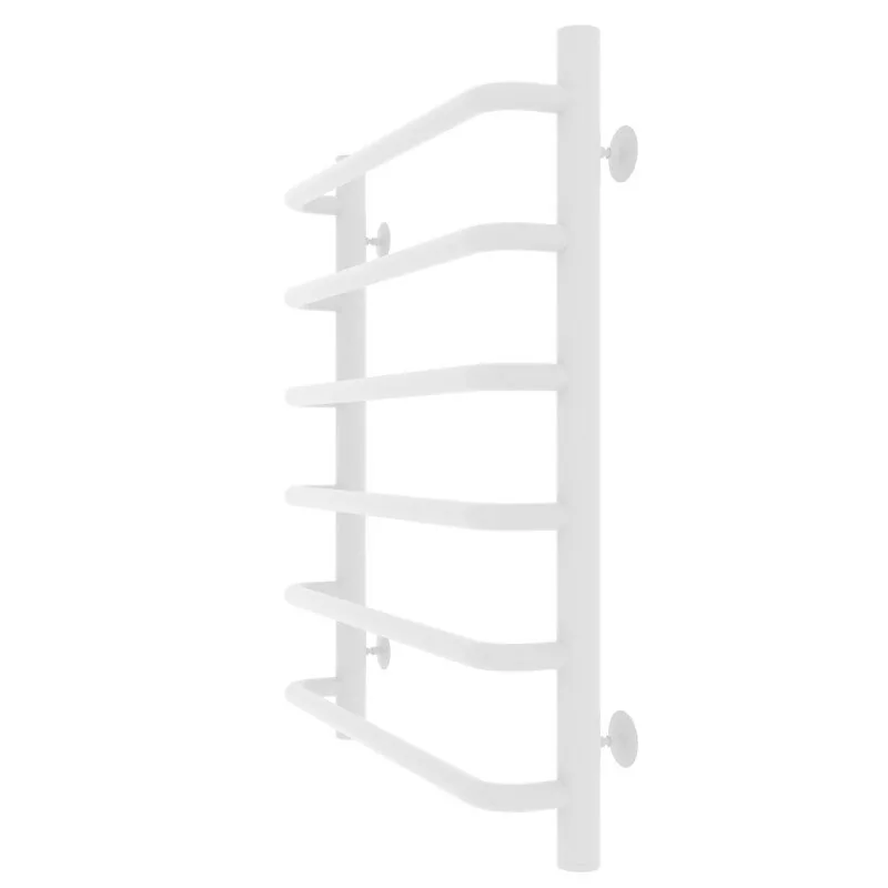 Полотенцесушитель водяной Laris Стандарт П6 500х600 белый матовый