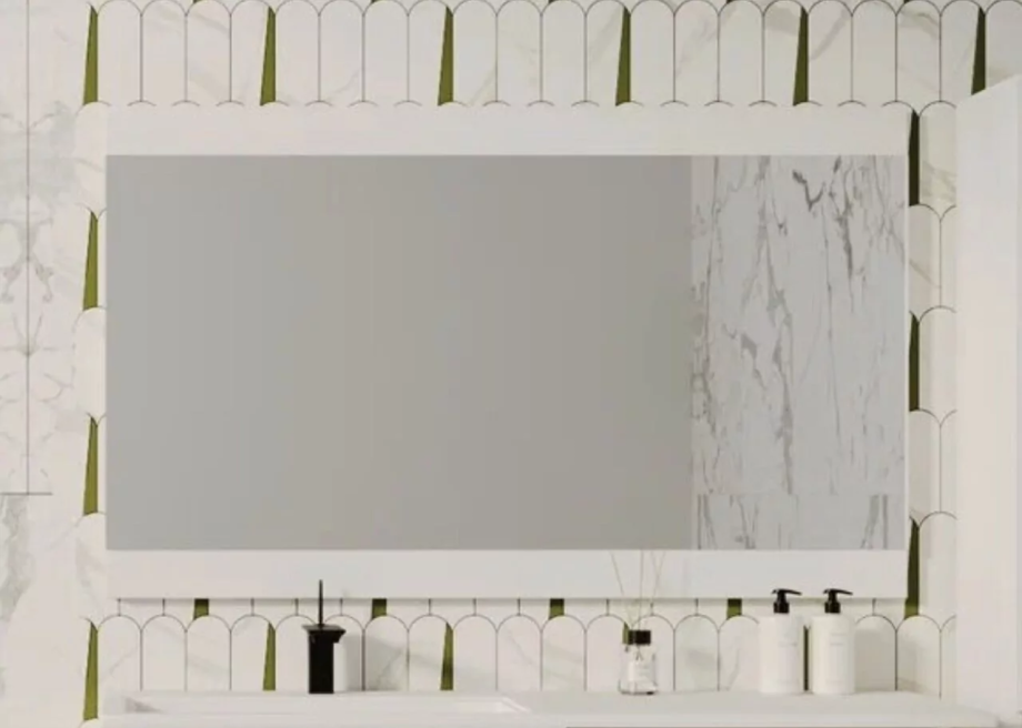 Зеркало Style Line Даллас 130 Люкс белый