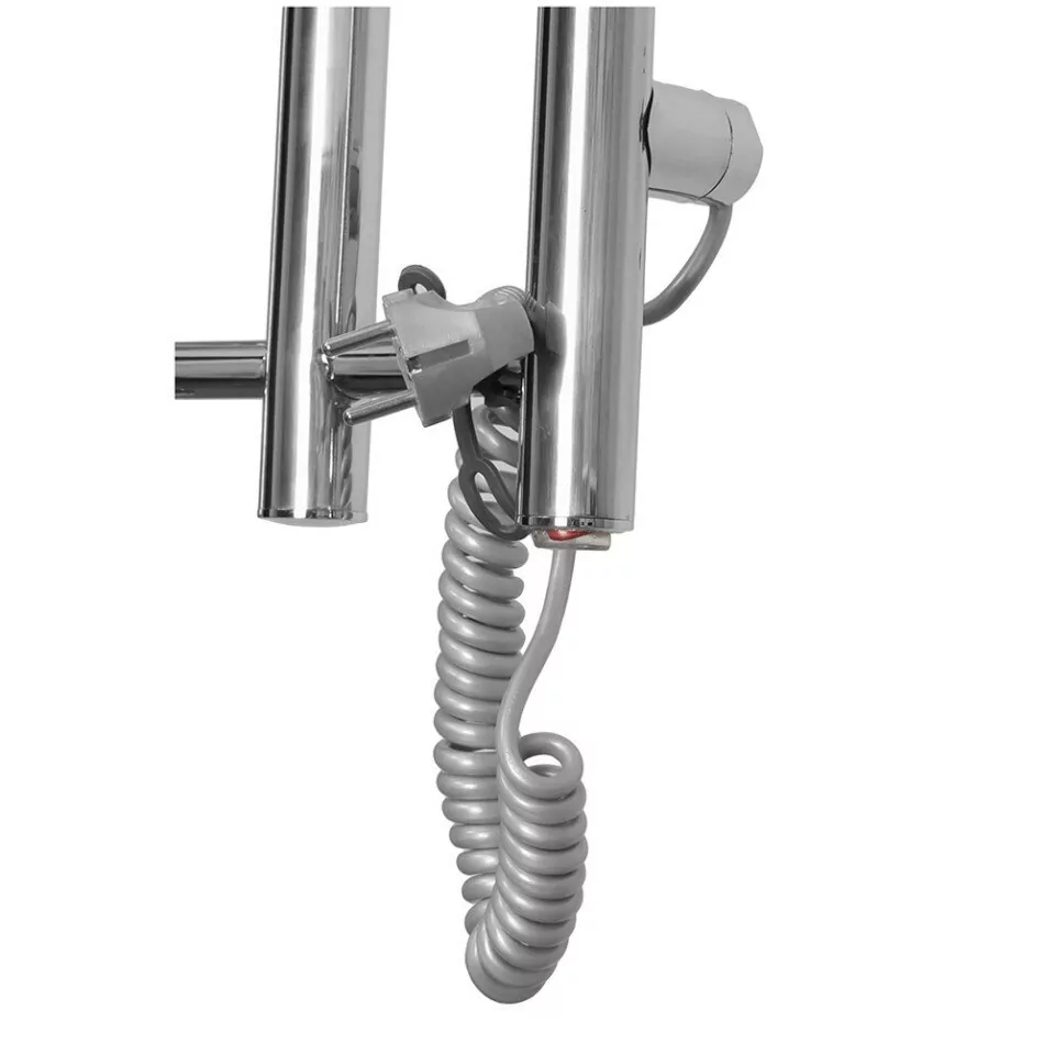 Полотенцесушитель электрический Танго Domoterm 109-V4 36х92 R правый, 4 крючка, хром