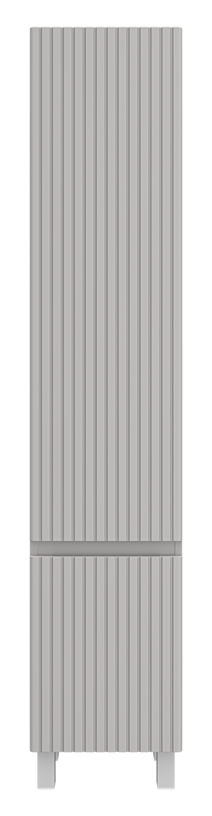 Пенал Brevita Victory 35 напольный/подвесной, L, серый шелк