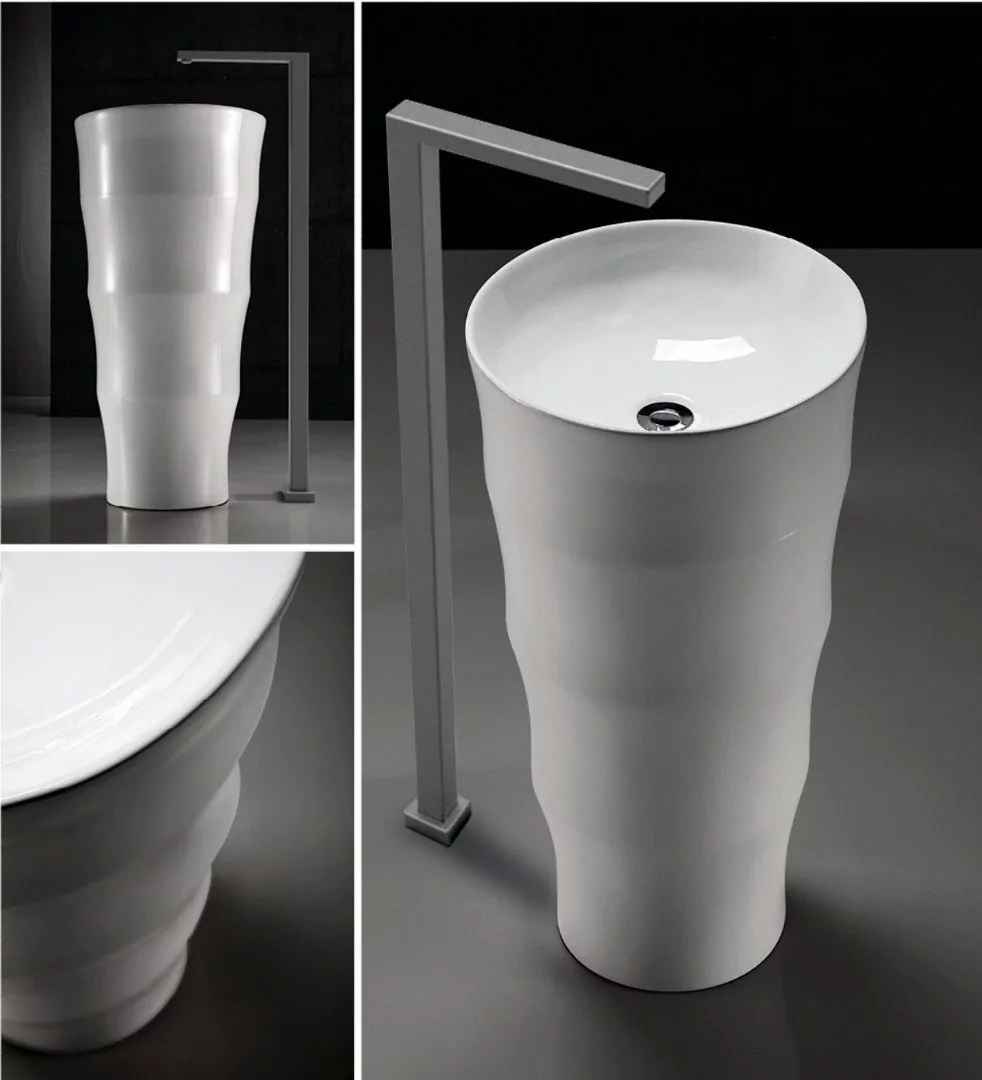 Раковина Ceruttispa Alessia CT7834 белая