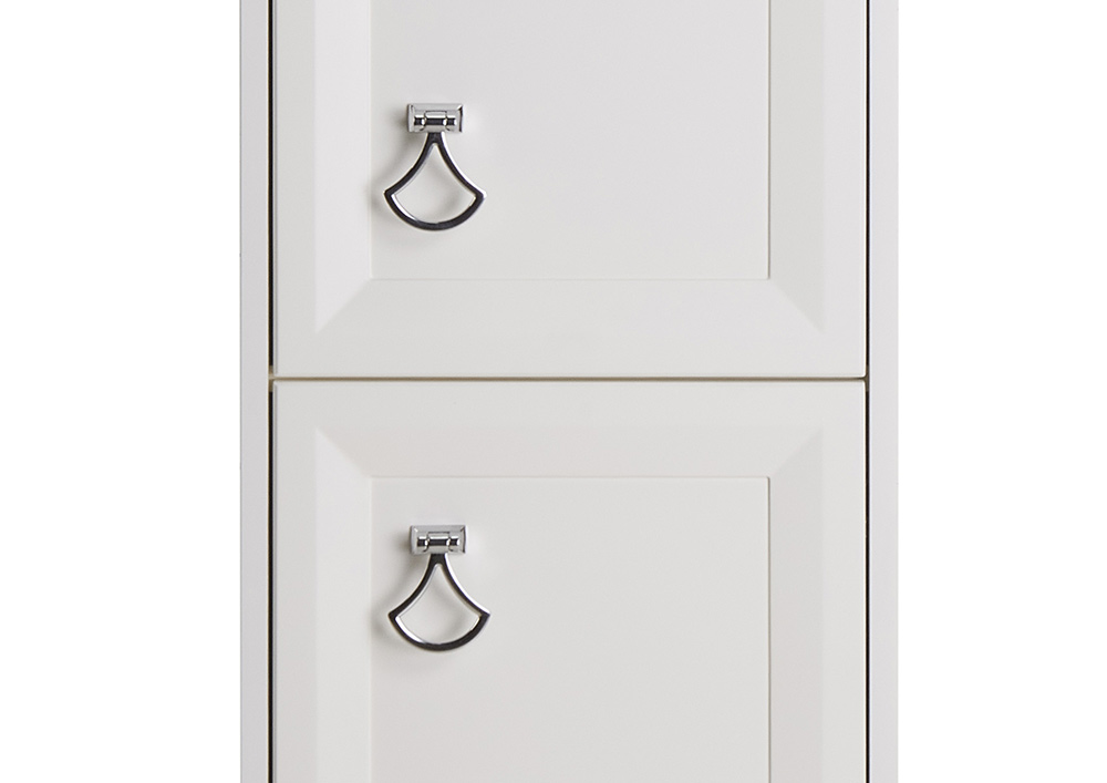 Пенал ASB Woodline Риола 40 R подвесной, белый