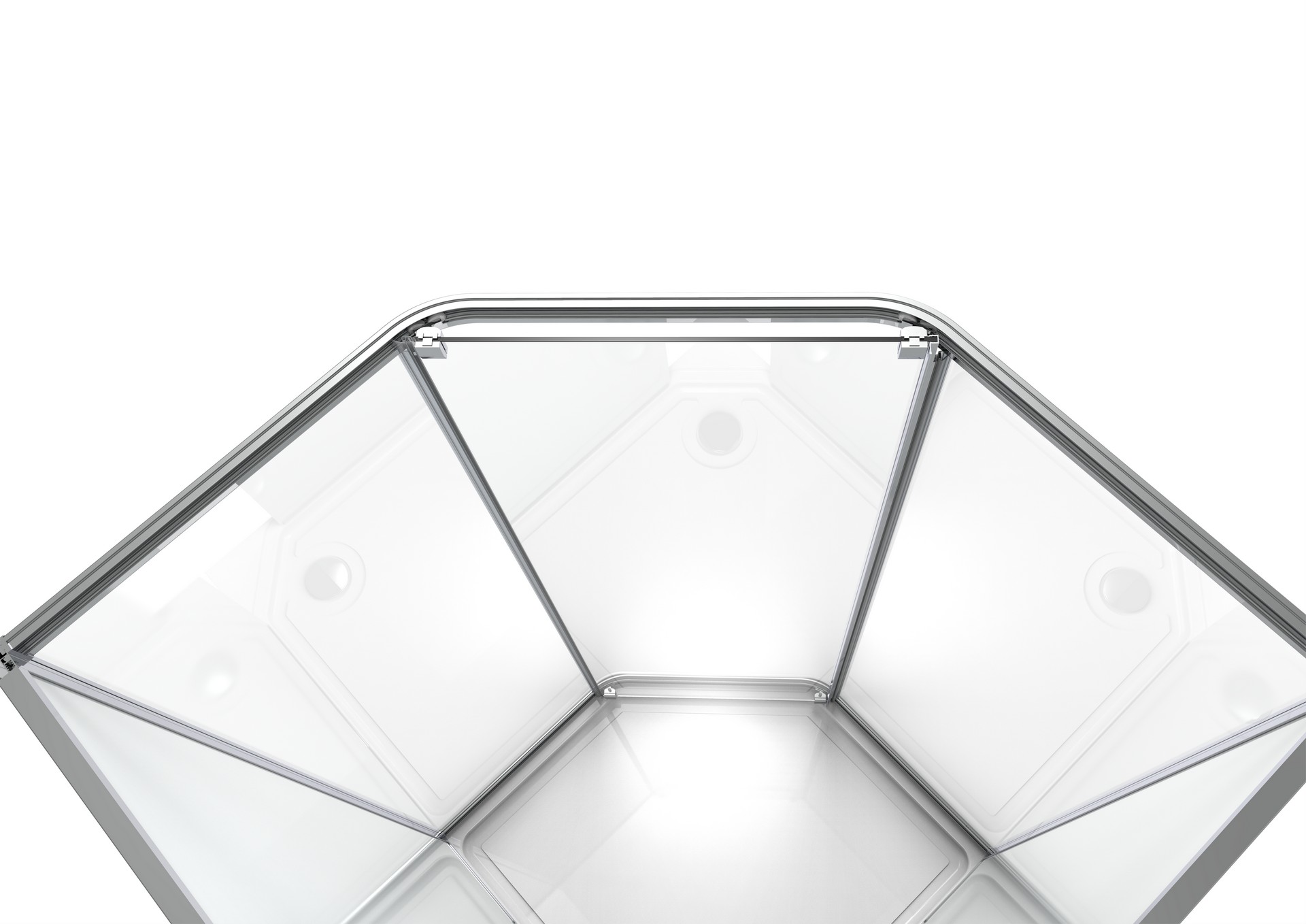 Душевая кабина Timo Premium ILMA 709 с крышей, хамам и стульчиком 90*90*225