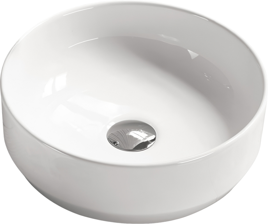 Раковина SantiLine SL-1037 накладная, белая