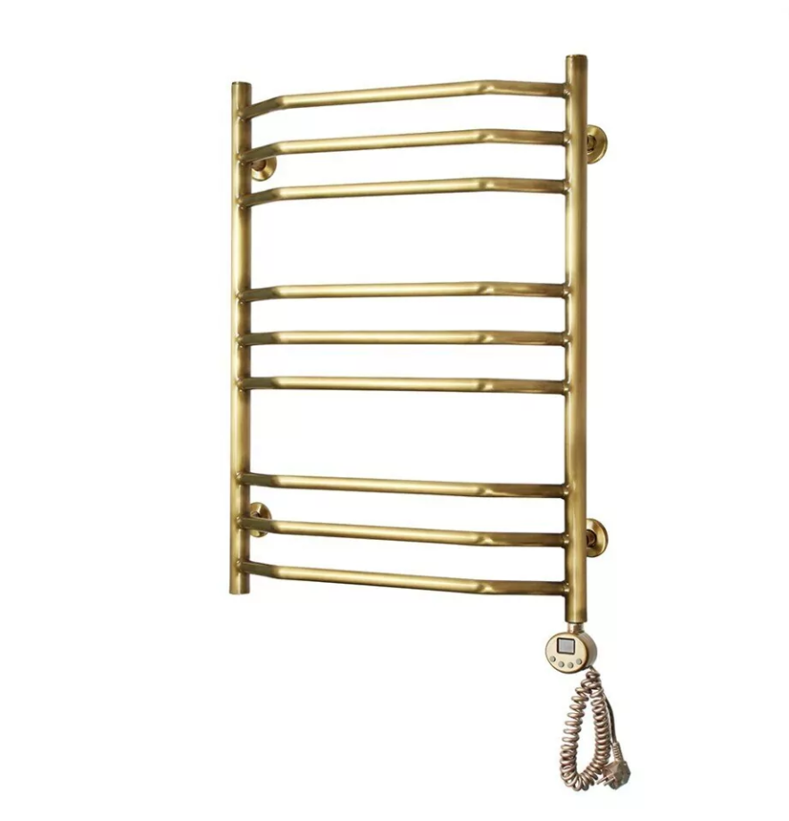 Полотенцесушитель электрический Domoterm Лаура П9 500х700 ER правый, античная бронза