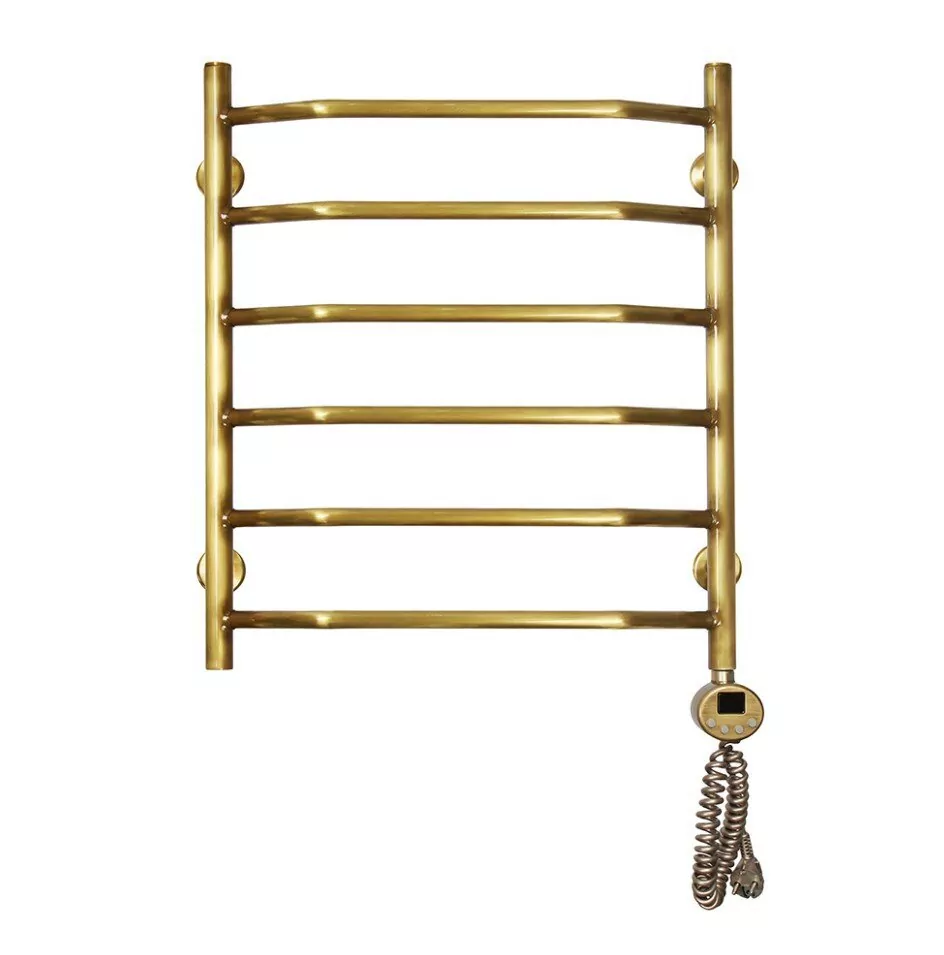 Полотенцесушитель электрический Domoterm Лаура П6 500x600 АБР ER, античная бронза