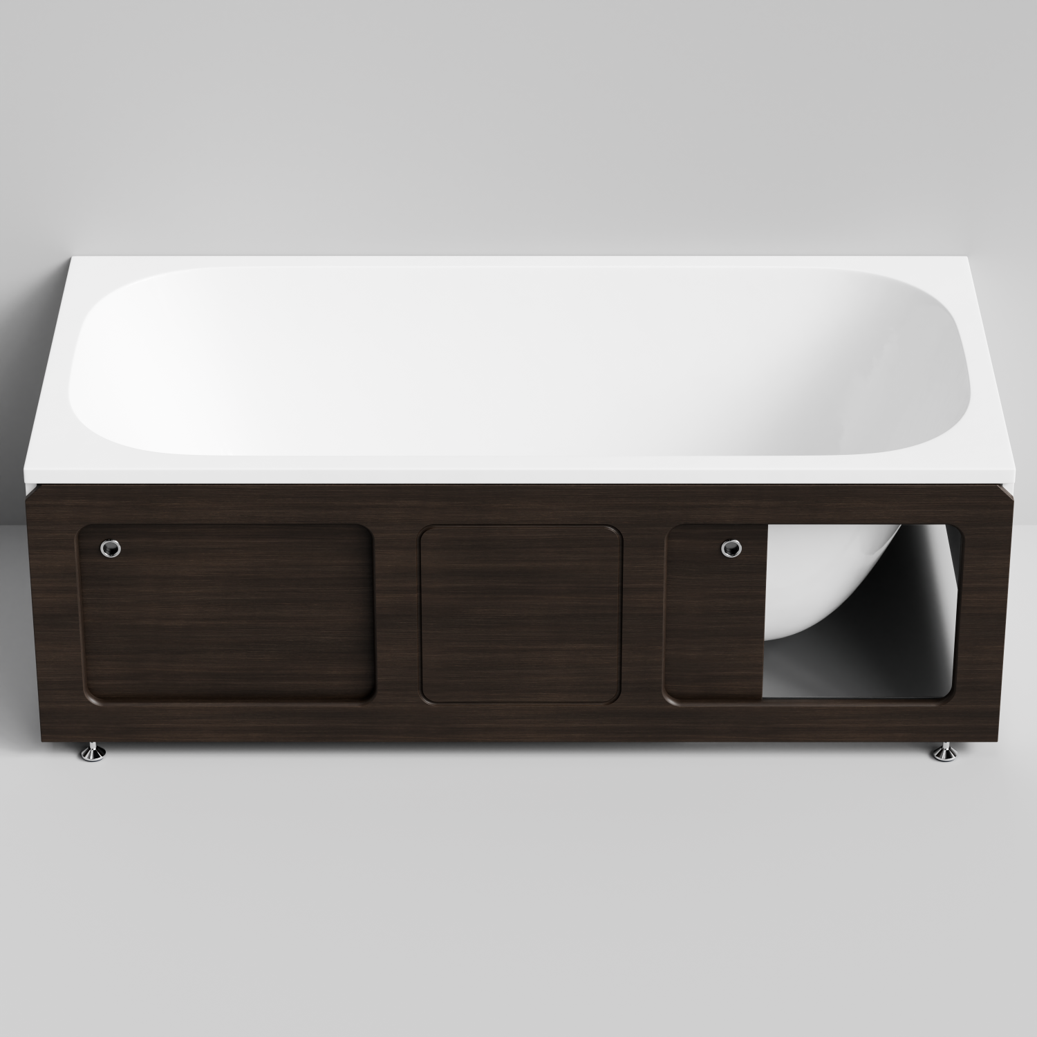 Экран под ванну Vod-ok Хит 170 раздвижной Палисандр