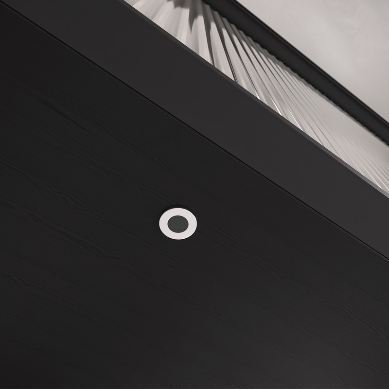 Тумба подвесная EQUIL Stoune 80.1Y подвесная, со столешницей, дуб черный