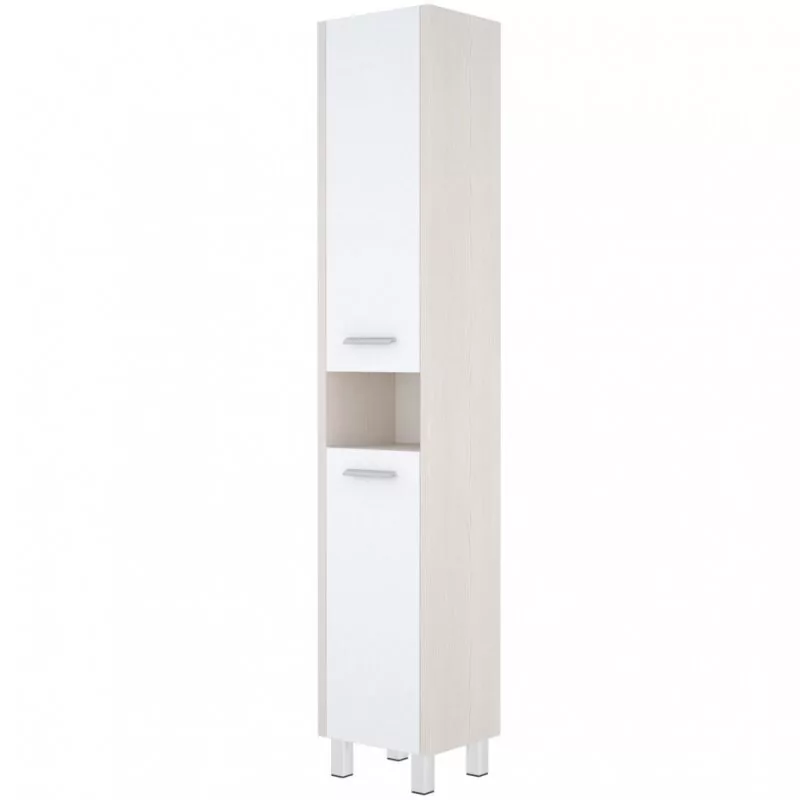 Пенал Corozo Лорена 35 R напольный, с открытой полкой, лайн