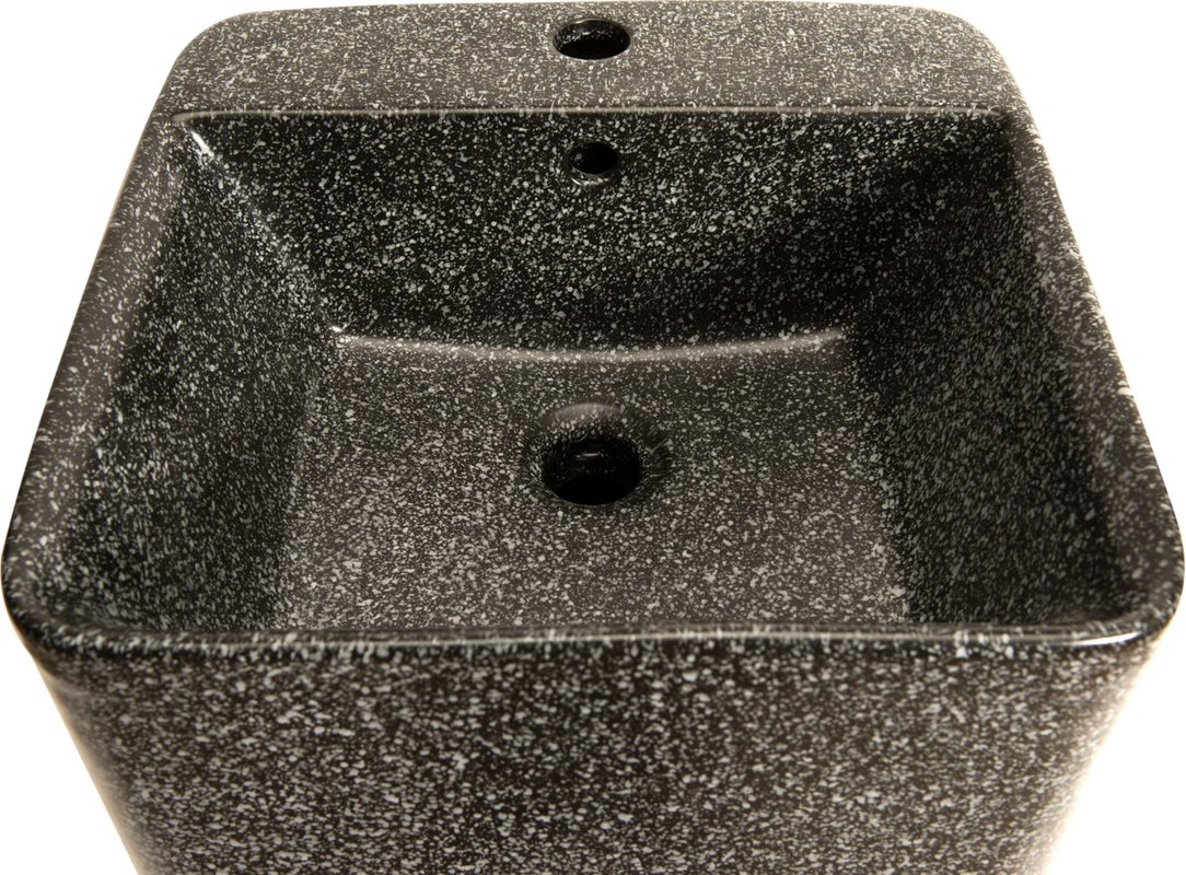 Раковина SantiLine SL-4005MС напольная, серый