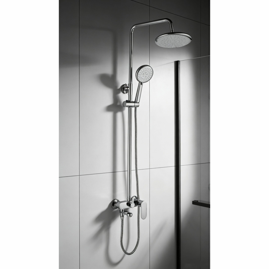 Душевая стойка Ceruttispa ORAZIO II RS из латуни, цвет хром