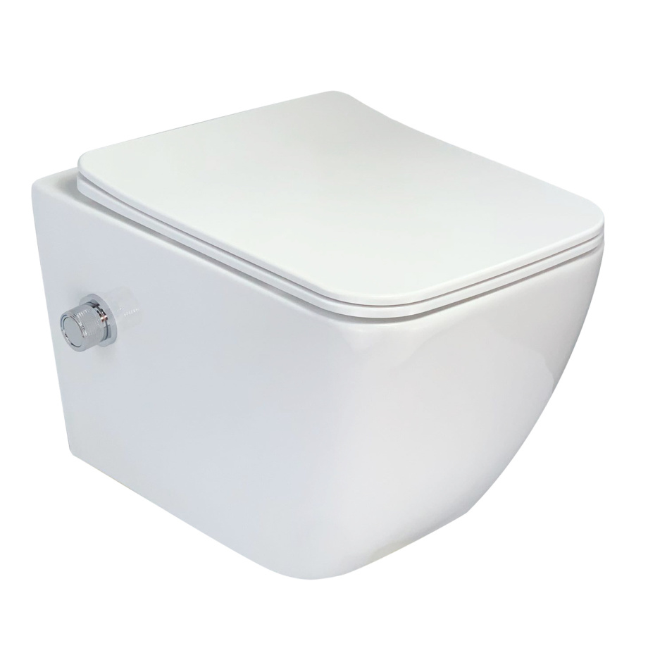 Унитаз-биде подвесной Esbano LEON-WBN (White) 515x360x395 Унитаз-биде подвесной Esbano LEON-WBN (White) 515x360x395