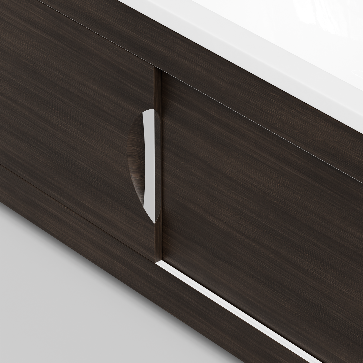 Экран под ванну Vod-ok Топ 170 раздвижной Палисандр