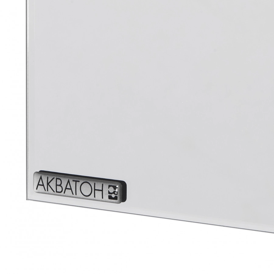 Зеркало со шкафчиком Aquaton Панда 50, L, белый